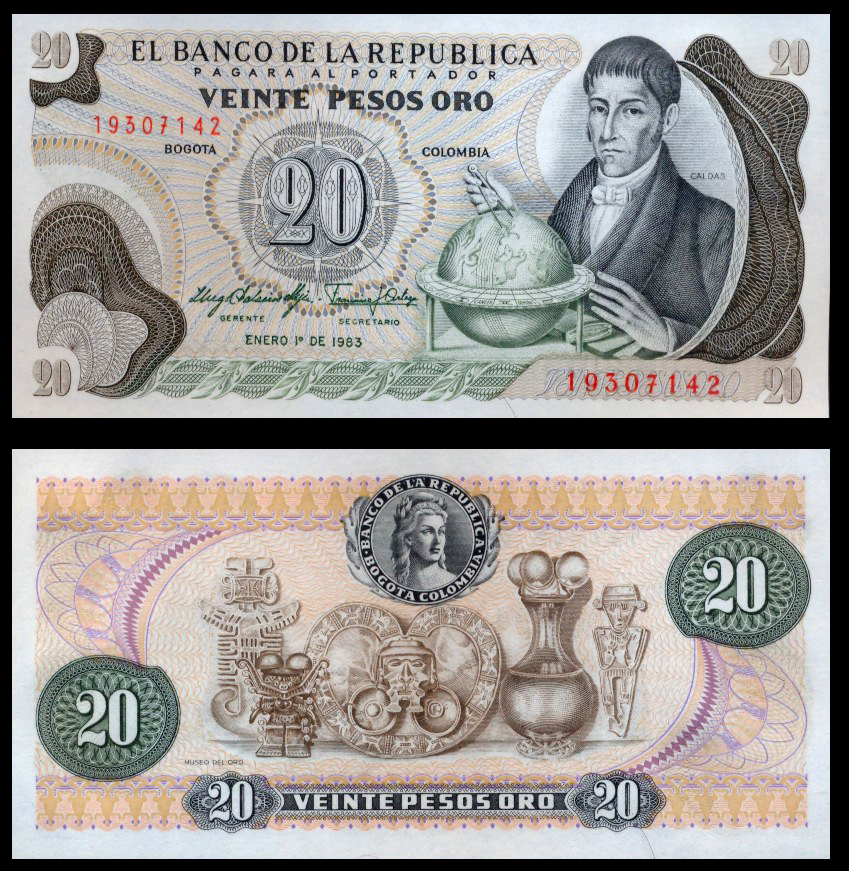 20 pesos oro
